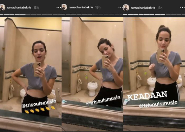Usir Bosan, Nia Ramadhani Asyik Nyanyi-Nyanyi Di Kamar Mandi Super Luas