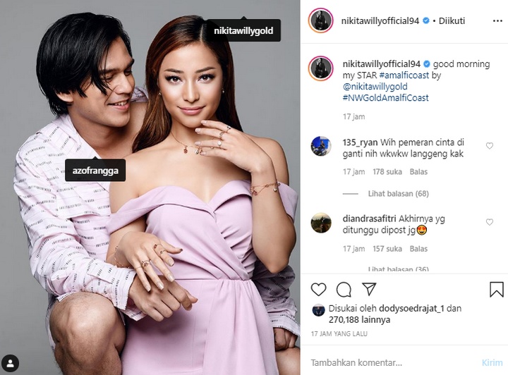 Nikita Willy dan Rangga Azof Cinlok?