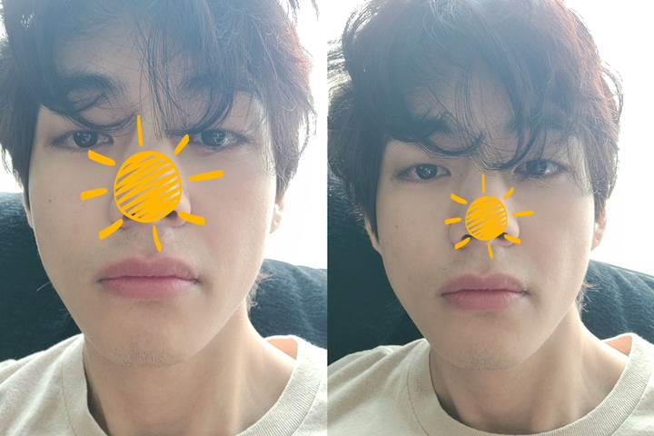 V BTS Umbar Wajah No Make Up Belum Dicukur, Bodo Amat Jenggot Tumbuh Tipis
