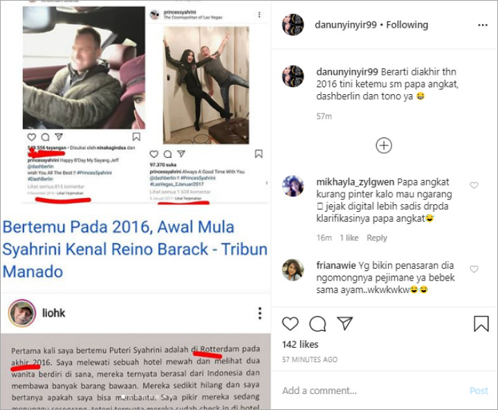 Papa Angkat Syahrini