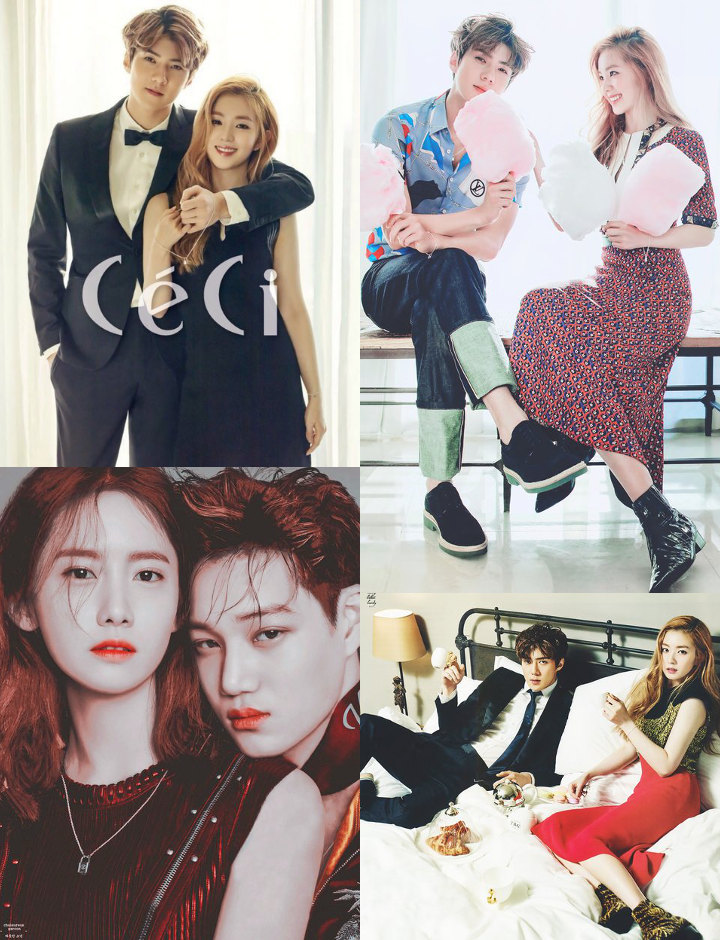 Sehun-Irene Sampai Yoona-Kai, Inilah Pemotretan Couple Terbaik Menurut Netizen