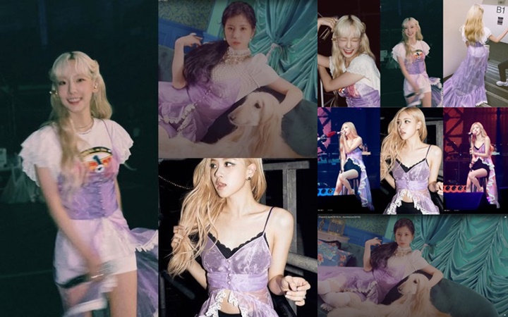 Tae Yeon, Rose dan Chorong Kelihatan Beda Meski Kenakan Baju Seksi yang Sama, Siapa Paling Cocok?