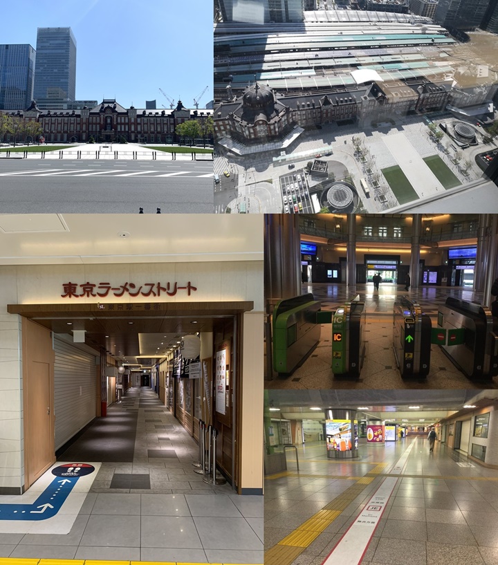 Imbas Corona, Stasiun Tokyo Sepi Bak Latar Film Tema \'Futuristik Distopia\'
