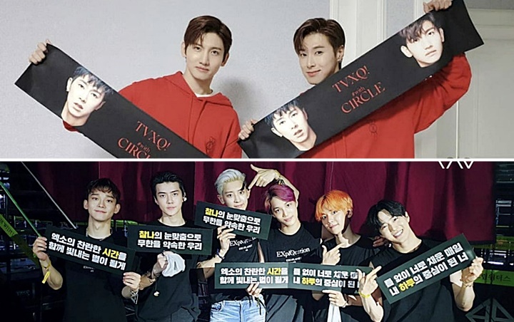 Fanchant Nyanyian TVXQ dan EXO Ini Diketahui Luas Hingga Dihapal Fans Grup-Grup Lain? Fanchant Nyanyian TVXQ dan EXO Ini Diketahui Luas Hingga Dihapal Fans Grup-Grup Lain?