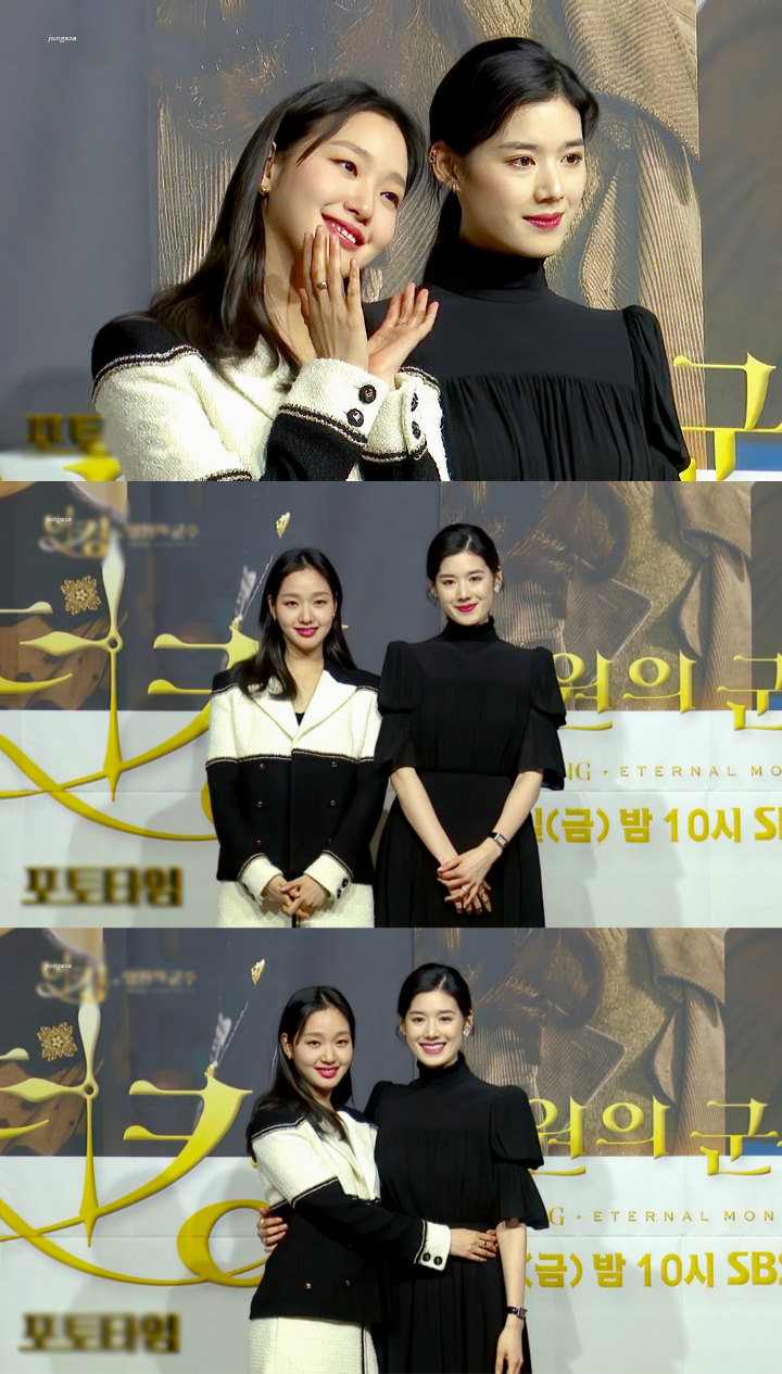 Kecantikan Kim Go Eun dan Jung Eun Chae di Preskon \'The King\' Diadu, Siapa Lebih Cetar?