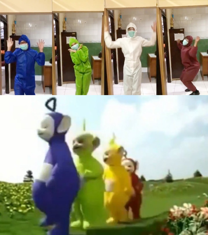 Tak Lagi di Bukit Teletubbies, Tinky Winky dkk Ternyata Kini Jadi 'Musuh' Corona