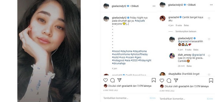 Gisela Cindy Super Cantik