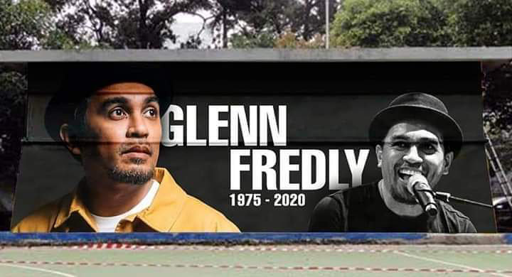 Super Keren, Mural Wajah Glenn Fredly Terpampang di Salah Satu Lapangan Basket Jakarta