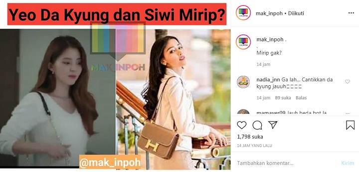 Siwi Widi Dibilang Mirip Tokoh Pelakor di Drama \'The World of the Married\', Setuju?