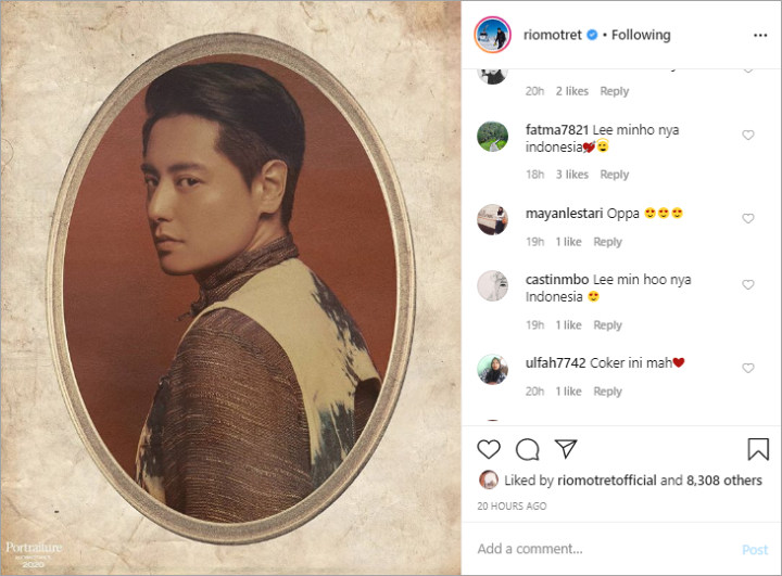 Difoto Rio Motret, Roger Danuarta Disebut Kembaran Lee Min Ho