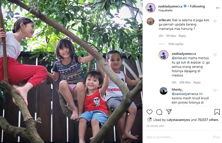 Zaskia Adya Mecca Beber Alasan Tak Pernah Pajang Foto Bareng Ibu Mertua