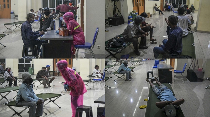 DKI \'Panen\' Tunawisma Gegara Wabah Corona, Sigap Ubah GOR Tanah Abang Jadi Penampungan Sementara