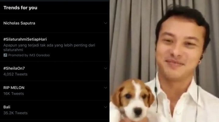 Nicholas Saputra Trending