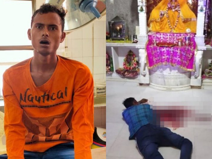 Pria India Potong Lidah Sendiri