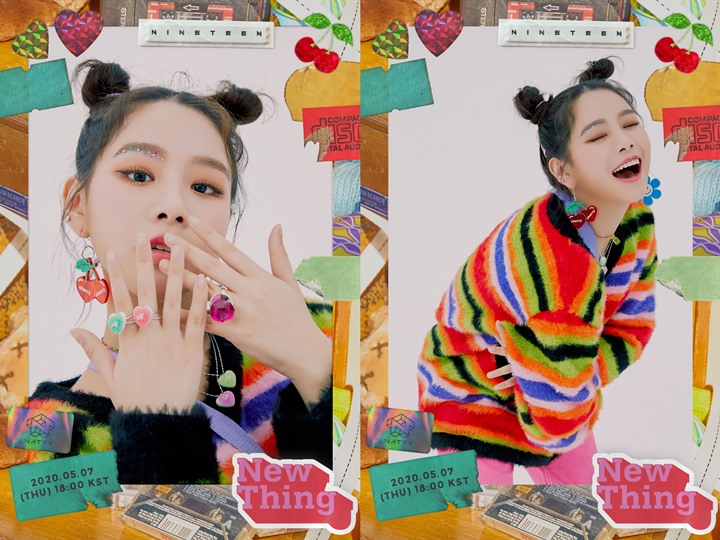 Jelang Debut, Natty Tampil Ceria Bewarna-warni Dalam Teaser Album \'New Thing\'