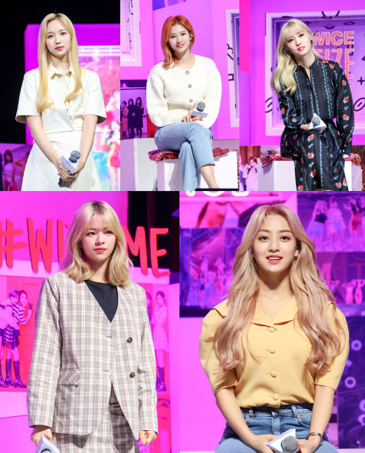 Gaya Rambut Baru Para Member TWICE di Acara Preskon Jadi Pembicaraan, Jihyo Banyak Dipuji