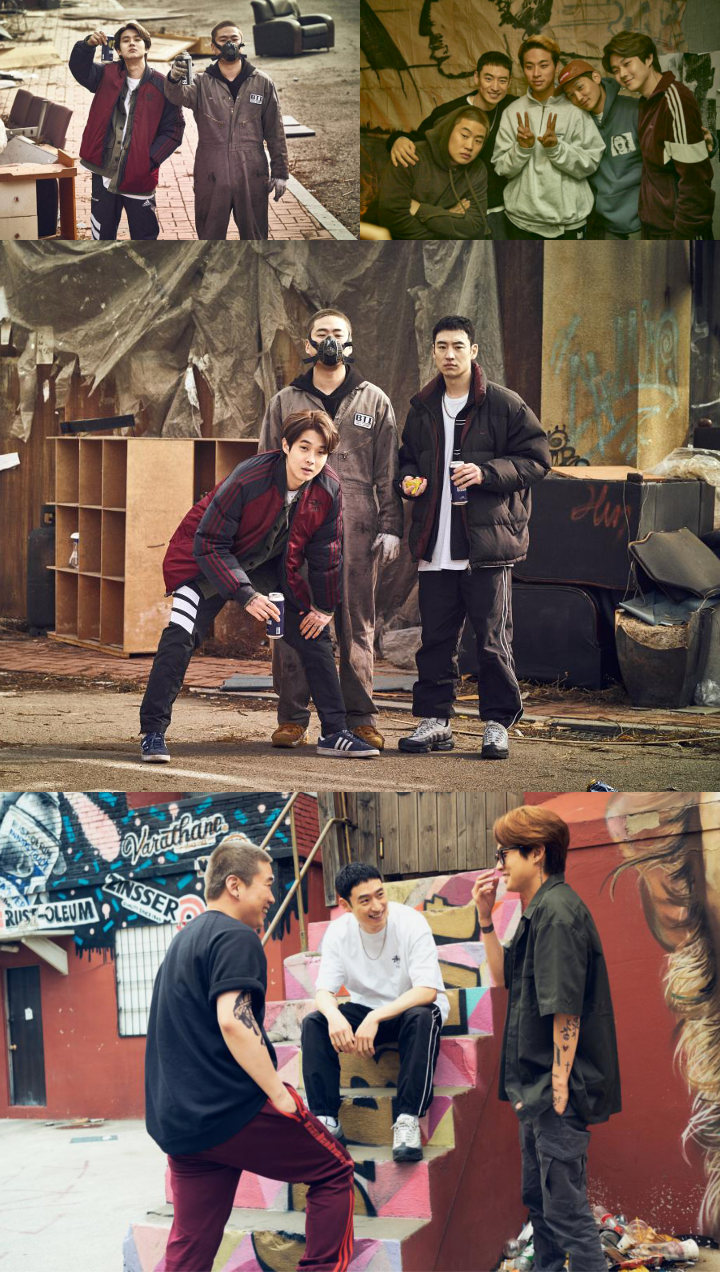 Ceria di Foto Behind the Scene, Pemain \'Time to Hunt\' Beber   Kondisi Sebenarnya di Lokasi Syuting