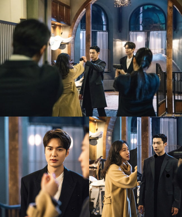 Kim Go Eun Todongkan Pistol Pada Woo Do Hwan, Lee Min Ho Kebingungan di \'The King: Eternal Monarch\'