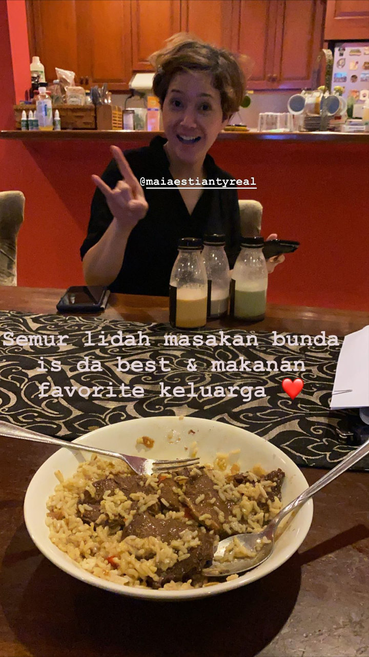 Al Ghazali Wajibkan Maia Estianty Masak Makanan Ini Saat Ramadan