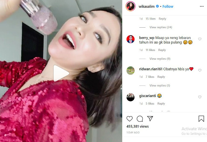 Efek Kelamaan di Rumah, Wika Salim Disebut Kehabisan Obat Gegara Nyanyi Sambil Joget-Joget
