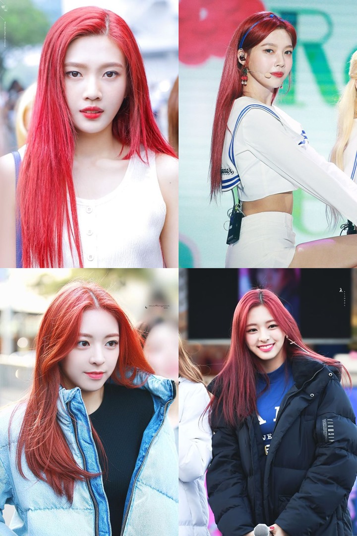 Visual Joy Red Velvet dan Yuna ITZY dengan Rambut Merah Diadu, Siapa Lebih Cetar?