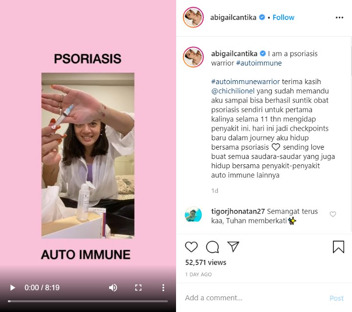 9 Tahun Derita Autoimun, Cantika Abigail Coba Suntikan Obat Sendiri