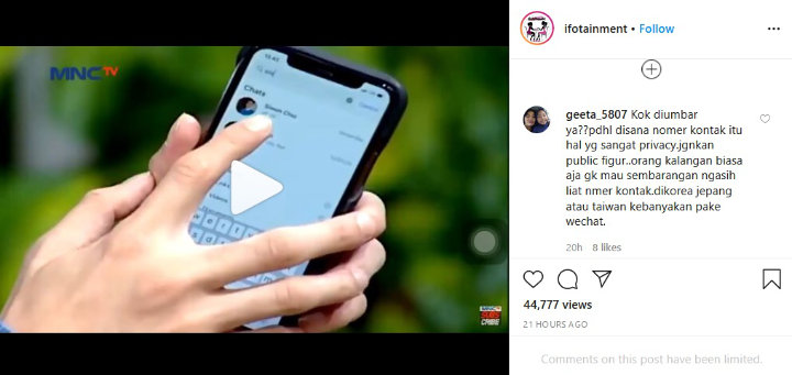 Raffi Ahmad Kena Omel Netizen Karena Dianggap Bocorkan WA Pribadi Choi Siwon