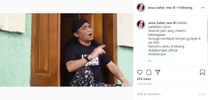 Annisa Bahar Berduka