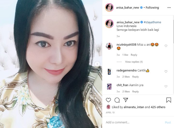 Annisa Bahar Berduka