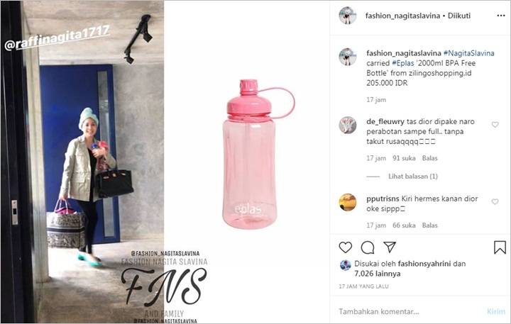 Tas Nagita Slavina Dior