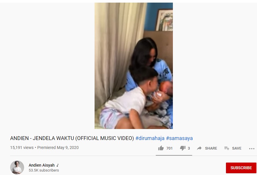 Bikin Haru, Andien Umumkan Kelahiran Anak Kedua Lewat Cara Unik Ini