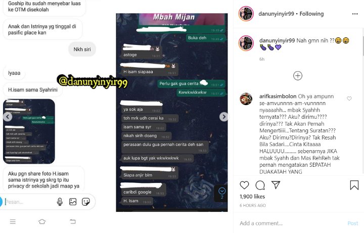 Isu Syahrini