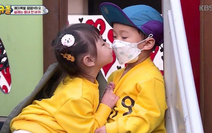 Imutnya Hao Ketagihan Diberi Kecupan Bibir JamJam di 'Superman Is Back'