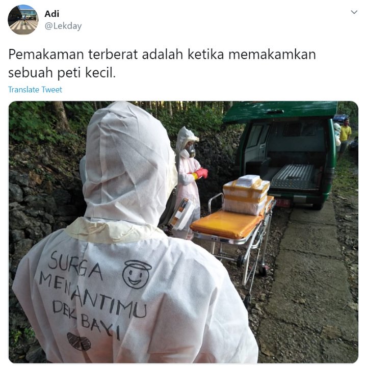 Foto Pemakaman Peti Kecil Pasien Corona Ini Buat Hati Najwa Shihab Amblas