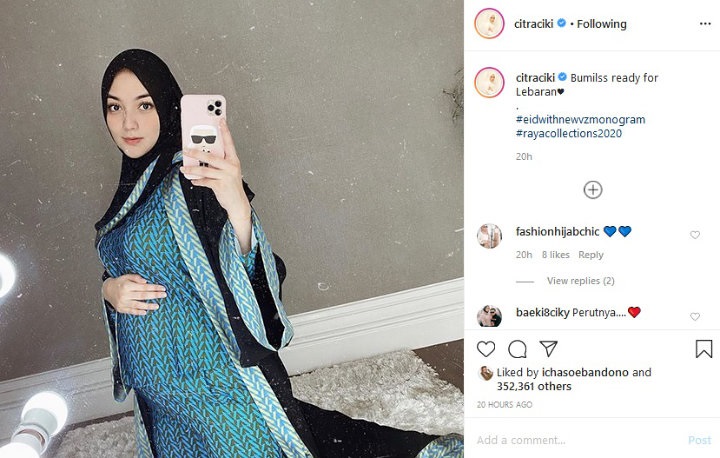 Bagikan Potret Baby Bumps yang Semakin Membesar, Citra Kirana Dikomentari Begini