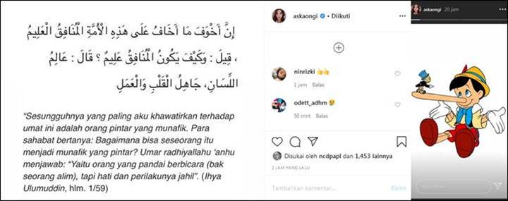 Pihak Aliff Ali Bantah Tudingan Nikah Siri dan KDRT, Aska Ongi Singgung Orang Munafik