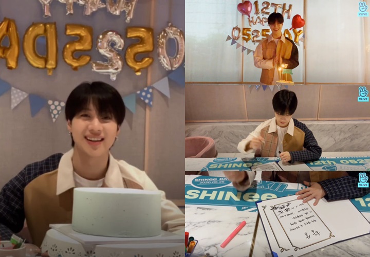 Taemin Rayakan Ultah Debut SHINee, Fans Terharu dan Ketawa Saat Lakukan Ini untuk Kenang Jonghyun