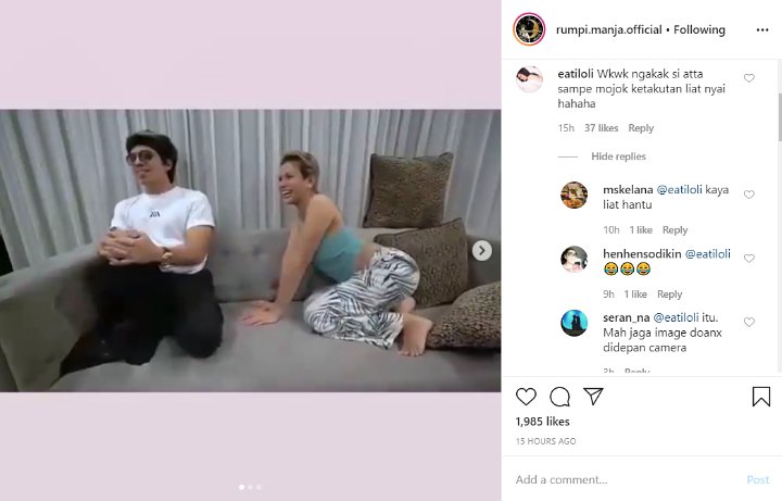 Reaksi Atta Tegang