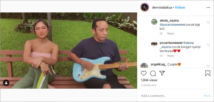 Gara-Gara Duet Bareng, Marion Jola Dinilai Cocok dengan Gitaris Ini