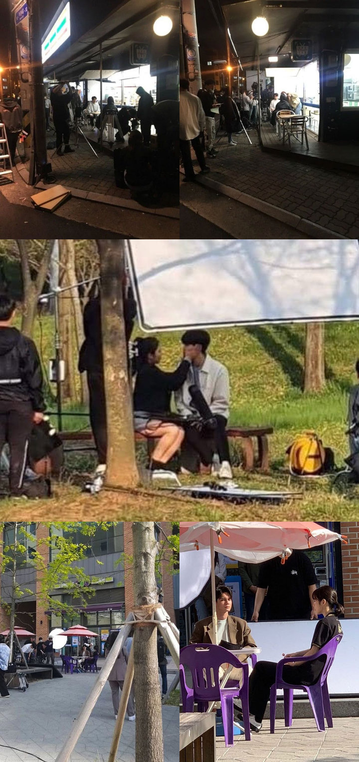 Kepergok Syuting Bareng, Ong Sung Woo dan Shin Ye Eun Ceria Abis di Lokasi \'Number of Cases\'