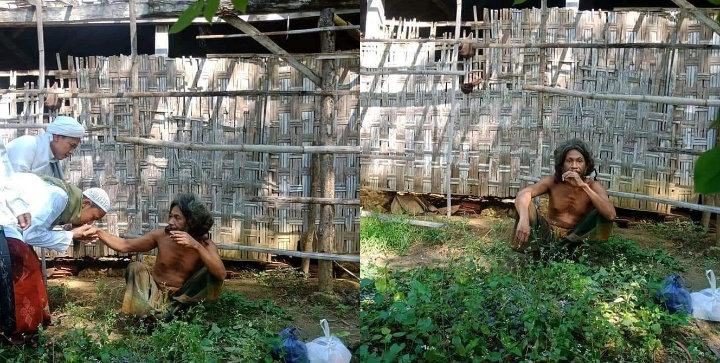 Pria Ini Diyakini Kiai dan Disegani, Penampilan Mirip Gembel Tuai Pro Kontra