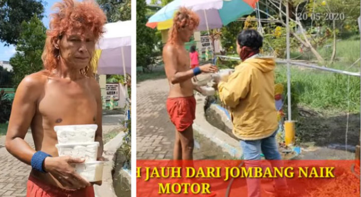 Pria Ini Diyakini Kiai dan Disegani, Penampilan Mirip Gembel Tuai Pro Kontra