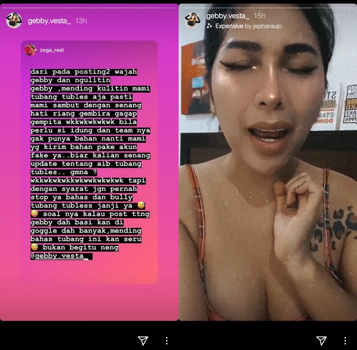 Gebby Vesta Posting Video Mohon Maaf Usai Digerebek, Nikita Mirzani Kecewa?