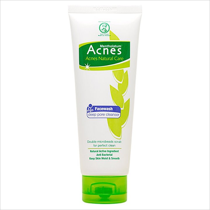 Acnes Natural Care Face Wash Deep Pore