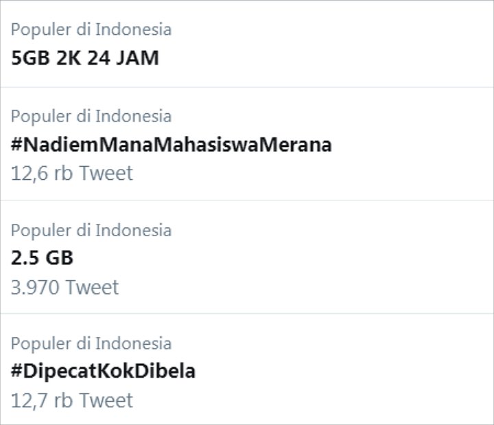 UKT Tetap Full Walau Kuliah Online Selama Corona, Nadiem Makarim \'Diburu\' Mahasiswa