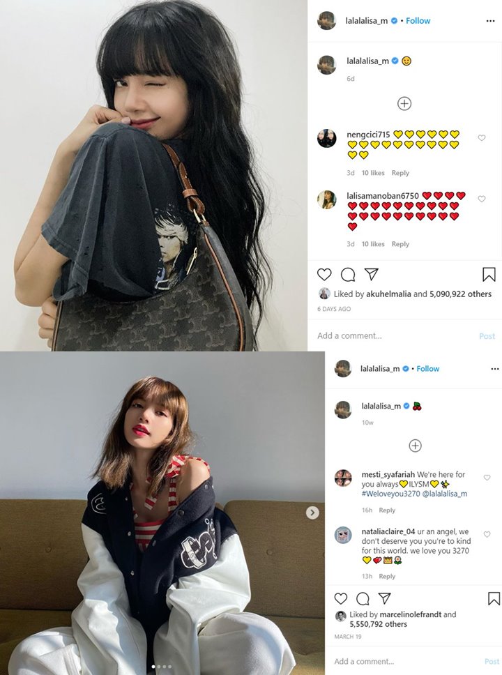 Suka Posting Foto dengan Caption Super Simpel, Mawar De Jongh Mirip Lisa BLACKPINK?