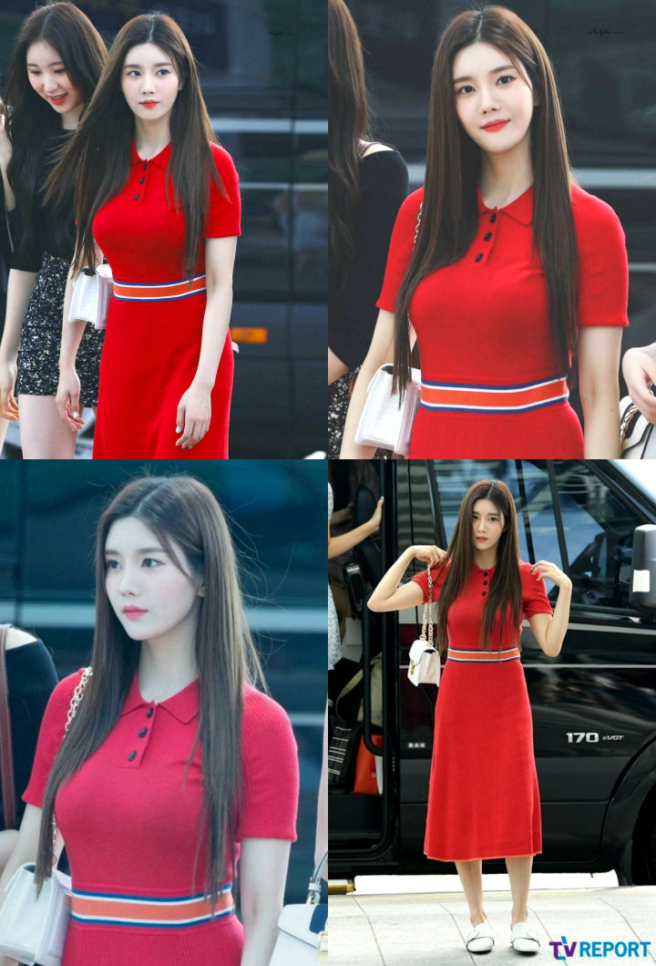 Joy Red Velvet dan Kwon Eunbi IZ