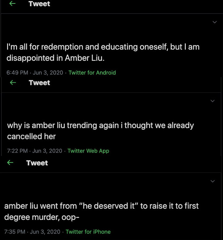 Amber f(x) Tuai Hujatan Gara-Gara Katakan Ini Soal Kasus Rasisme dan Pembunuhan George Floyd