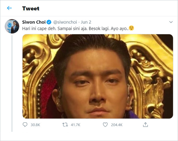Siwon Nge-twit Pakai Bahasa Indonesia, Netizen Bocorkan Kedekatannya dengan Agnez Mo