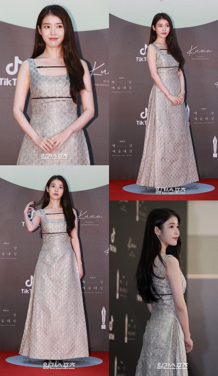 Baeksang Arts Awards 2020: Busana IU Dikomplain Karena Bagian Ini